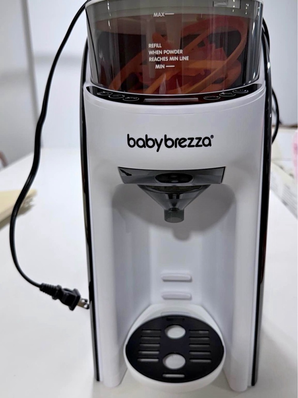 Baby Brezza Formula Dispenser in White